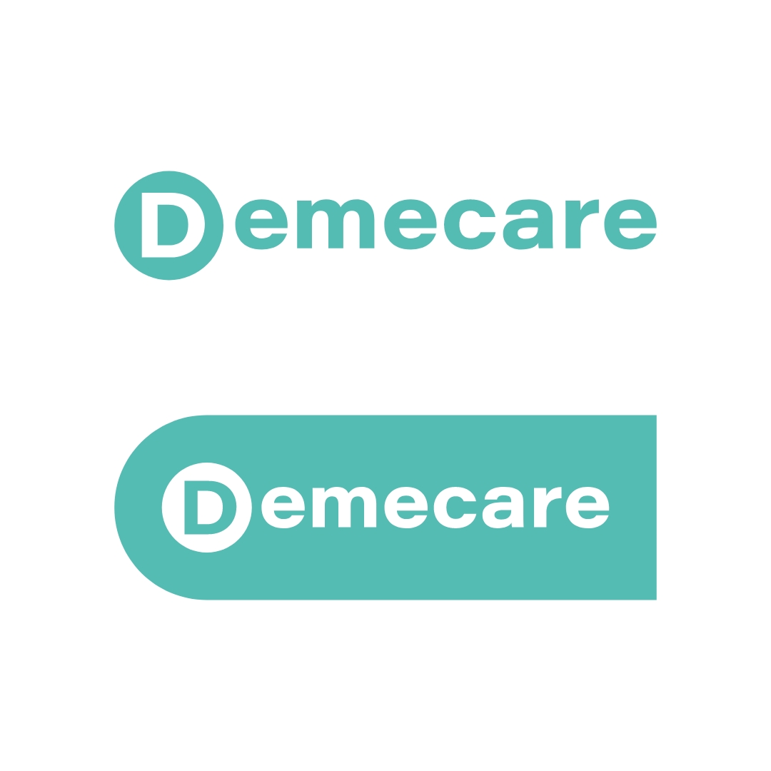 Demecare branding - Logo's